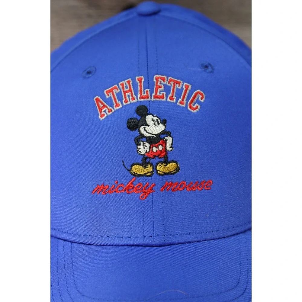Nike‎ Dri Fit Disney World Hat Blue Adjustable Mickey Mouse Athletic Club